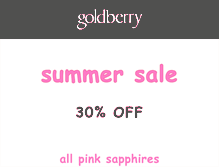 Tablet Screenshot of goldberry.com