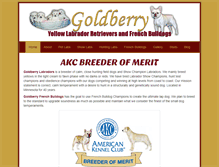 Tablet Screenshot of goldberry.net